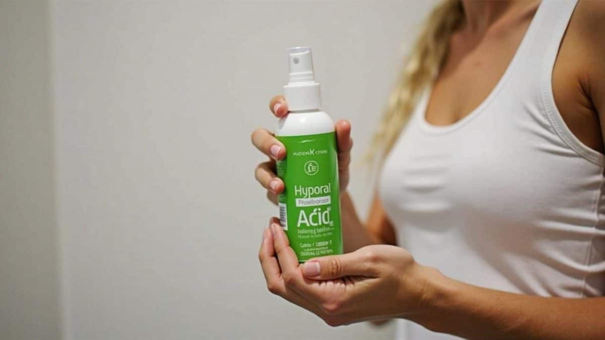 Hypochlorous acid spray: calm irritated skin post-workout fast